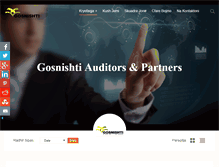 Tablet Screenshot of gosnishti.com